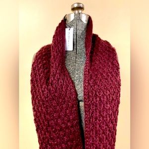BCB Generation Burgundy Chunky Infinity Scarf
